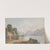 Mountainous Landscape with Lake, Gate and Figures by Isaac Weld