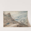 Mountainous Landscape with Village in Valley and Distant View (17th century) by Follower of Jan Brueghel the Elder