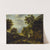 Mountainous landscape with waterfall by Roelant Roghman