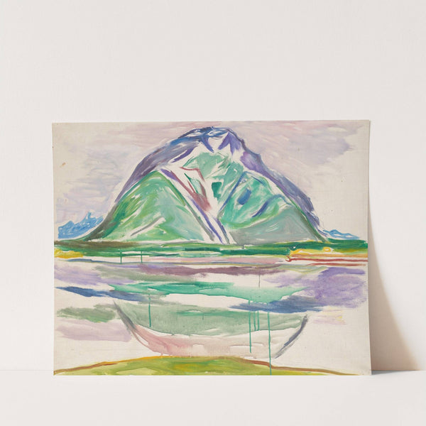 Mountains (1925) by Edvard Munch