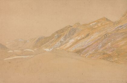 Mountains by the Traveller’s Rest near Dolgelly