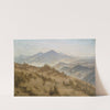 Mountains in the Rising Fog by Caspar David Friedrich