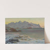 Mountains.Study from North Norway by Anna Boberg