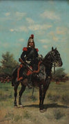 Mounted Dragoon Officer (1876)
