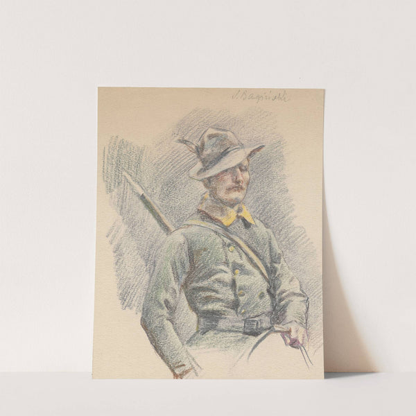 Mounted rifleman by Stanisław Bagieński