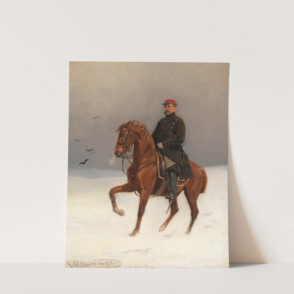 Mounted Soldier by Emil Volkers