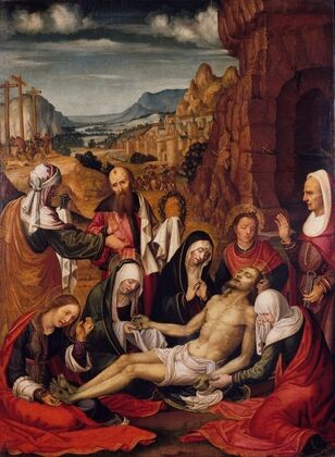 Mourning over the Dead Body of Christ
