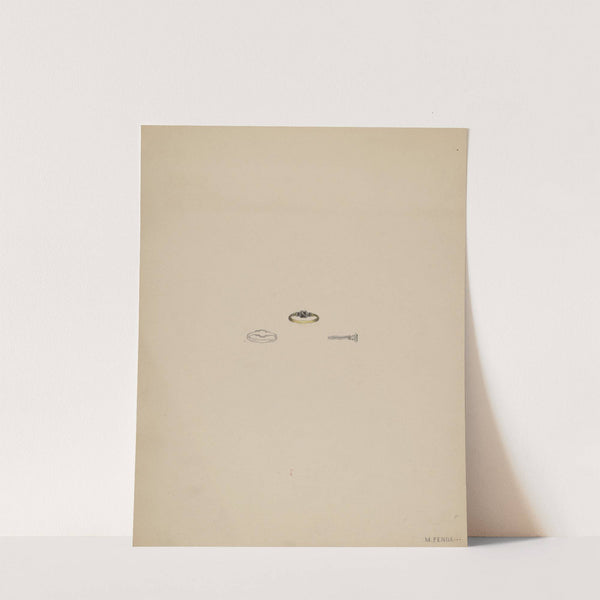 Mourning Ring (c. 1936) by Michael Fenga