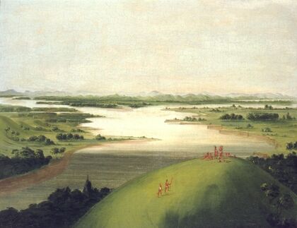 Mouth Of The Platte River, 900 Miles Above St. Louis