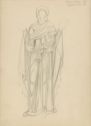 Mozaïek van Maria uit de Kathedraal van Cefalù