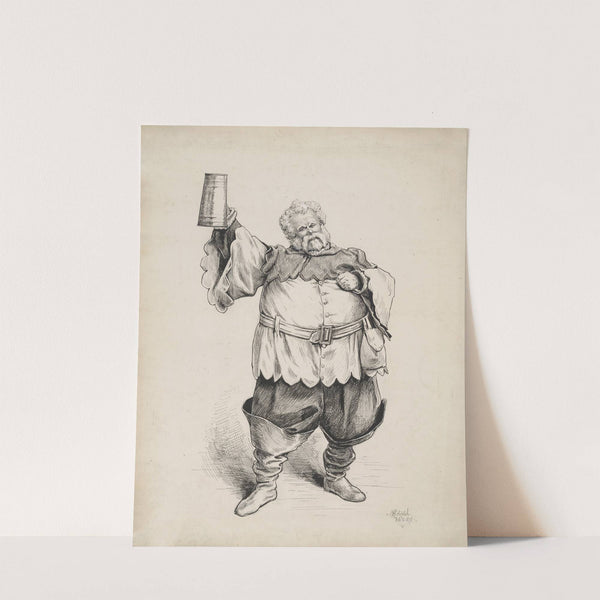 Mr. Aynsley Cook as Falstaff (1878) by Matt Stretch