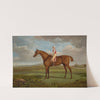 Mr Charles Taylor&#039;s chestnut colt &#039;Regulus&#039;, by &#039;Young Morwick&#039; out of &#039;Princess&#039;, with a jockey up at Chester by Charles Towne