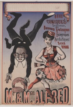 Mr et Mme Alfred, duos comiques originaux, danseurs grotesques (1879)