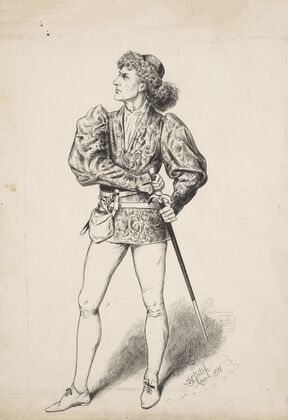 Mr. Forbes-Robertson as Romeo (1881)