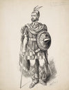 Mr. J.H. Barnes as Macbeth (1882)