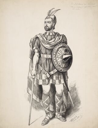 Mr. J.H. Barnes as Macbeth (1882)