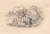 Mr. Jorrocks rescued from a ditch (1838)