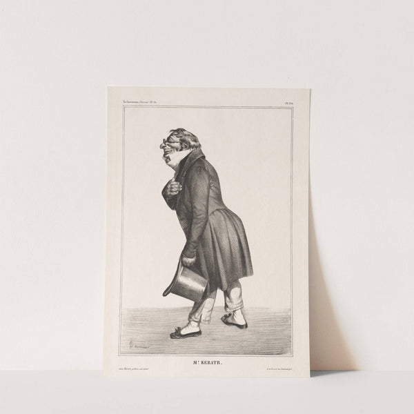 Mr. Keratr. (1833) by Honoré Daumier