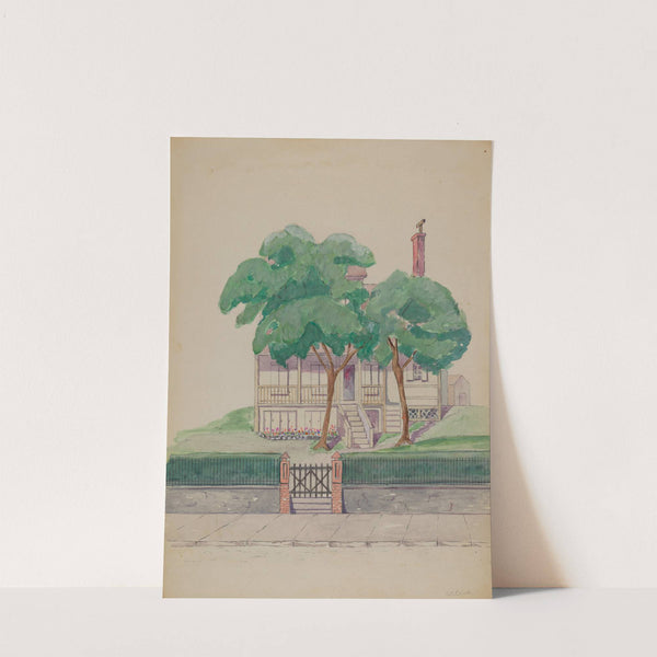 Mr. Stewart&#039;s House by Gladys Cook