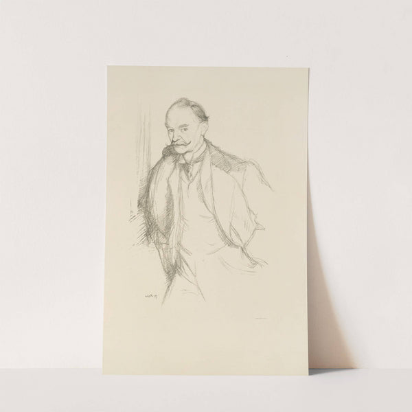 Mr. Thomas Hardy (1898) by William Rothenstein