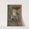 Mrs. Anni Lagerborg (1914) by Magnus Enckell
