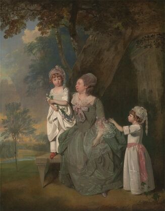 Mrs. Barclay And Her Children