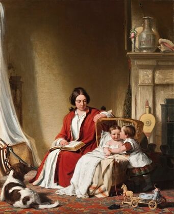 Mrs. Bradford Ripley Alden and her Children