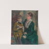 Mrs. Esther Cederhvarf with Her Son (1916) by Magnus Enckell