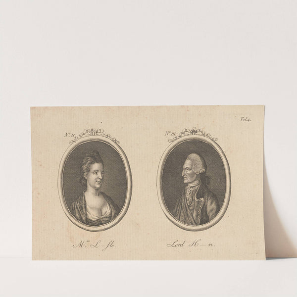 Mrs. L_sle. Lord H__n (1782)