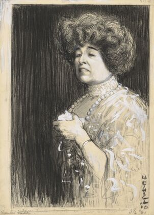 Mrs. Leslie Carter in Two women (1910)