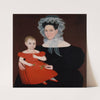 Mrs. Mayer and Daughter by Ammi Phillips