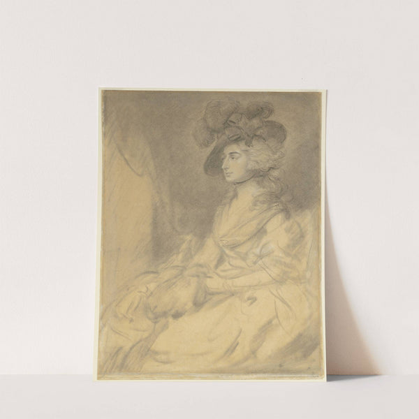 Mrs. Sarah Siddons (1785) by Thomas Gainsborough