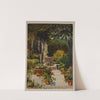 Mrs. Thayer&#039;s Garden, Massachusetts by John Singer Sargent