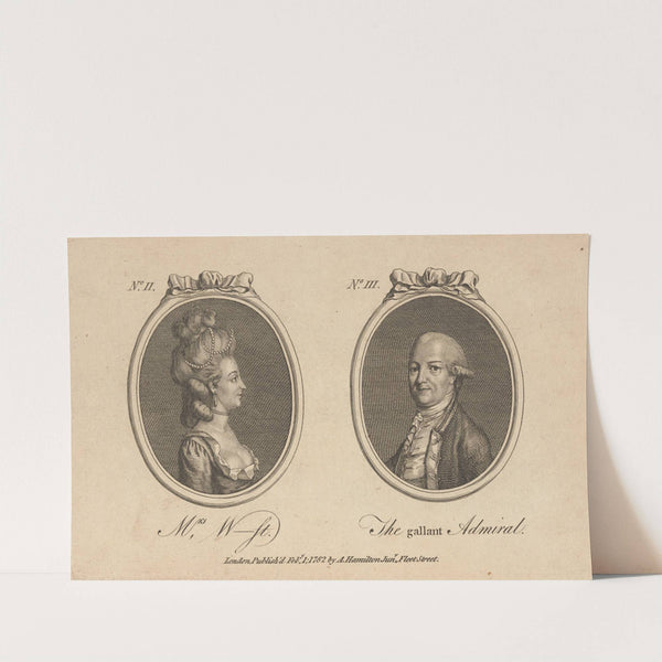 Mrs. W_st. The gallant Admiral (1782)