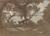 Mt. Colognola – Sheep Grazing on Lake Trasimeno (c. 1878)