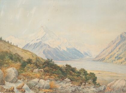 Mt. Cook from Tasman Valley