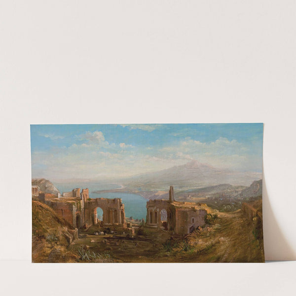 Mt. Etna from Taormina by William Everett