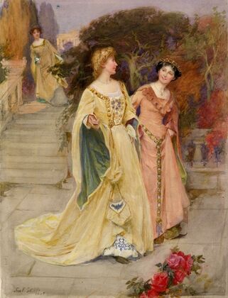 Much ado about nothing, III, 1 (1904)