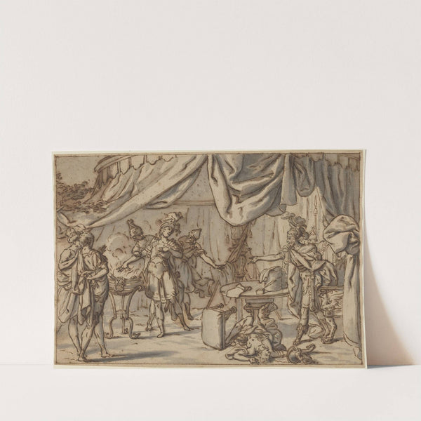 Mucius Scaevola by Bernardo Castello