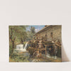 Mühle am Bachufer by Georg Holub