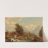 Mühle am Gebirgsbach by Josef Thoma