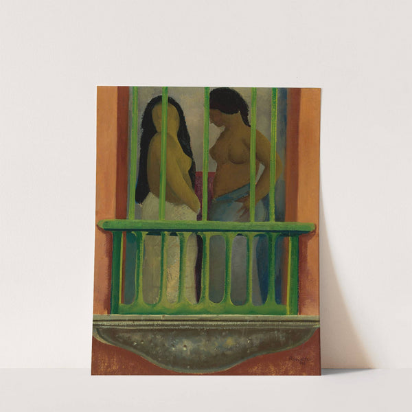 Mujeres En El Balcón by Fermín Revueltas