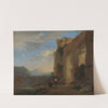 Muleteers beside an Italian Ruin by Jan Asselijn