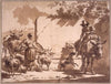 Muletier et bergÃ¨re avec du bÃ©tail, prÃ¨s d’une fontaine (Lugt 6)