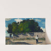 Mur de jardin (circa 1867-1868) by Paul Cézanne