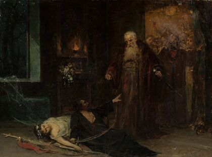 Murder scene