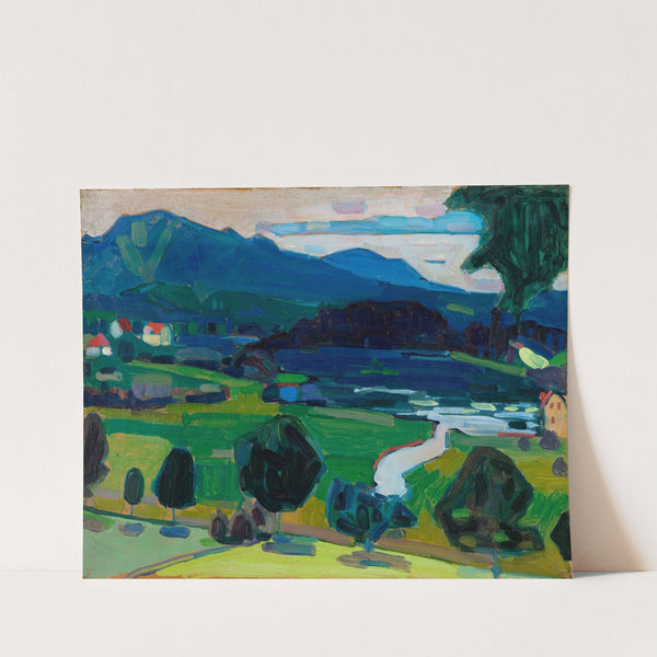Murnau - View over the Staffelsee by Wassily Kandinsky