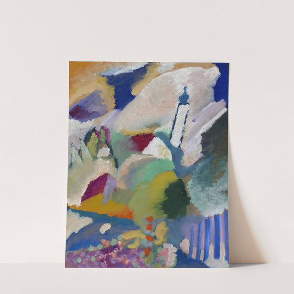 Murnau with church I by Wassily Kandinsky