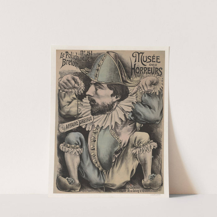Musée des Horreurs. N° 51 Le polichinelle Breton Jules-Louis Breton (1900) by Victor Lenepveu