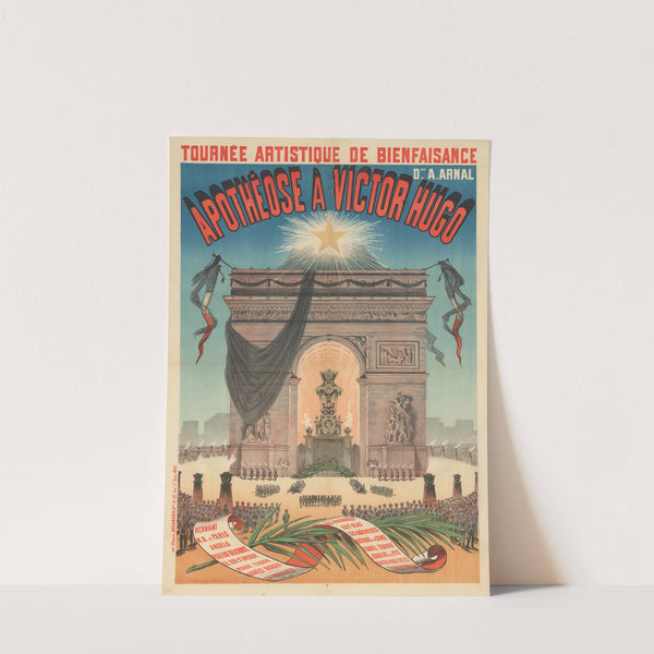 Musée Grévin, 10, boul(evar)d Montmartre. Apothéose de Victor Hugo (1885) by Jules Chéret